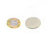 25mm x 2mm (25x2 mm) Neodymium Disc Strong Magnet - Image 2