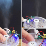 USB Ultrasonic Humidifiers Power Circuit Board with Atomizing Chip - Image 3