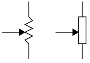 Potentiometer Symbols